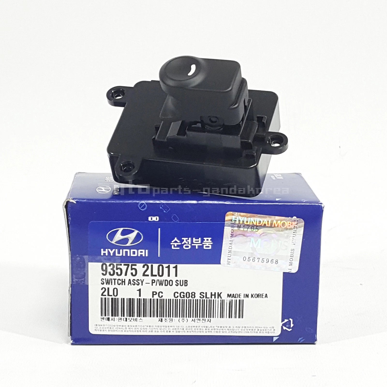 Genuine 935752L011 Window Switch Rear Right RH For Hyundai i30 : i30cw 2008-2011