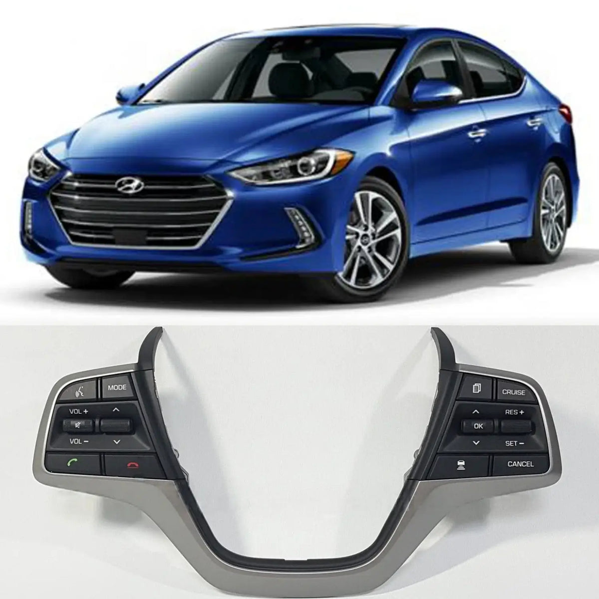 Steering Wheel Remote Auto Cruise Control Switch For Hyundai Avante AD 2017